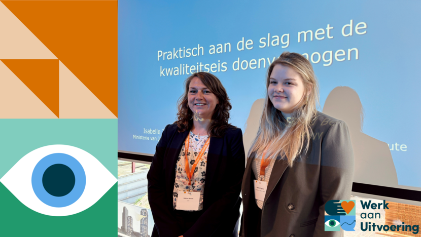 Sabine Knook en Isabelle Tegelaar