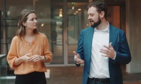 beleidsmedewerker Anneke en gedragsdeskundige Paul 